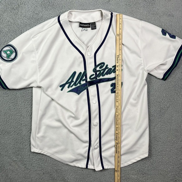 Starter All Star Asphalt Legends Los Angeles Jersey Baseball 27 Size Large 42/44 - Picture 10 of 11